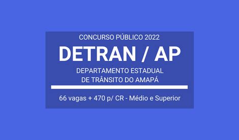 concurso do detran pa 2022.